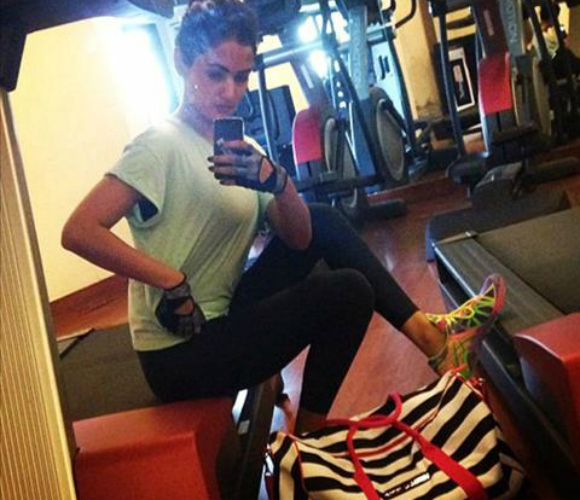 Gym Workout Photos of Bollywood Stars