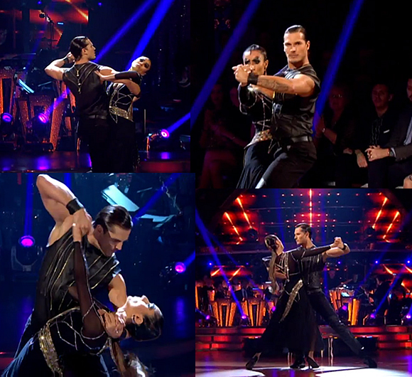 Anita and Gleb Tango wows on Strictly Come Dancing