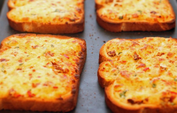 Cheese on toast is another easy classic, that is bound to fill you up with in an instant.