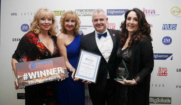 Winners of The Birmingham Awards 2015