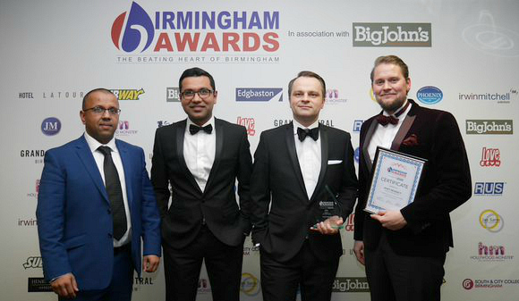 Winners of The Birmingham Awards 2015