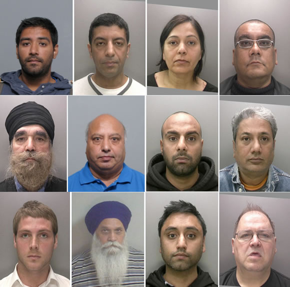 Harpal Singh Gill and Gang jailed for laundering £35 million