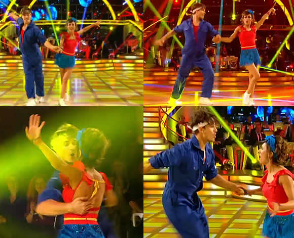 Anita and Gleb do a Clean Jive on Strictly