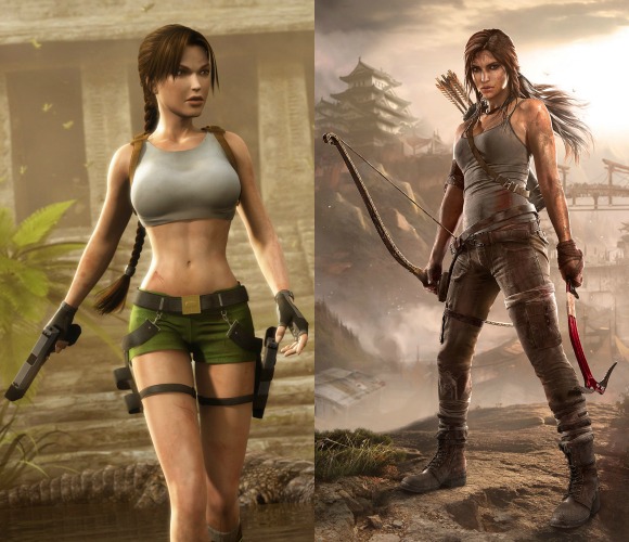 Lara Croft in Tomb Raider