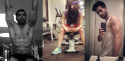 Gym Workout Photos of Bollywood Stars