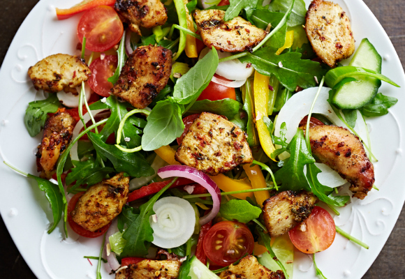 Healthy-Lunch-Recipes-Work-Chicken-Salad