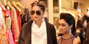 Sonam Kapoor unveils Parul J Maurya Collection