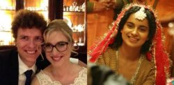 Australian newlyweds boogie to Bollywood song