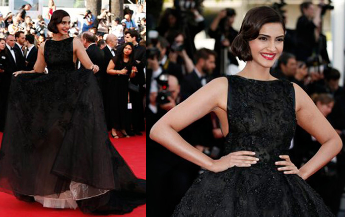 5 Sexy Looks of Sonam Kapoor at Cannes