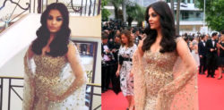 Aishwarya Rai glitters in Gold at Cannes 2016