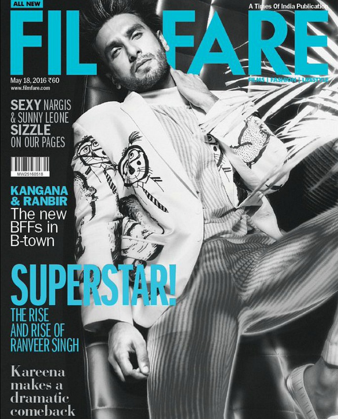 Ranveer Singh ~ The Most Desirable Man of 2015