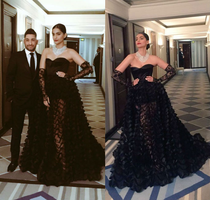 Sonam Kapoor looks Regal at Cannes 2016