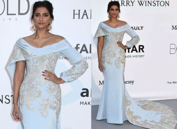 Sonam Kapoor brings Desi charm to amfAR Gala 2016