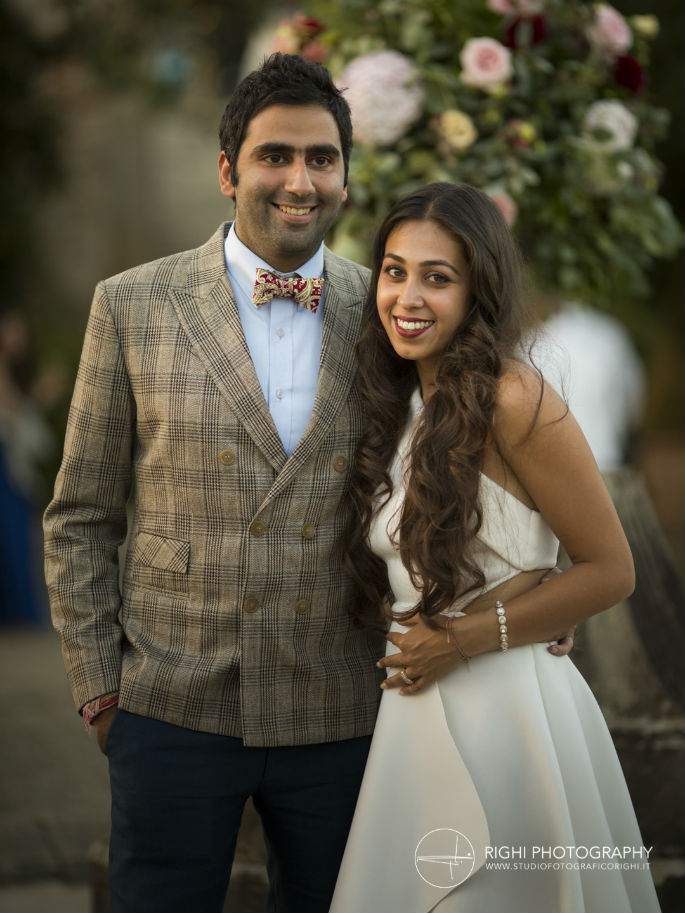 Ambika & Rahul wedding in Florence