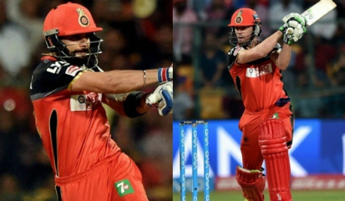 IPL Kohli and de Villiers