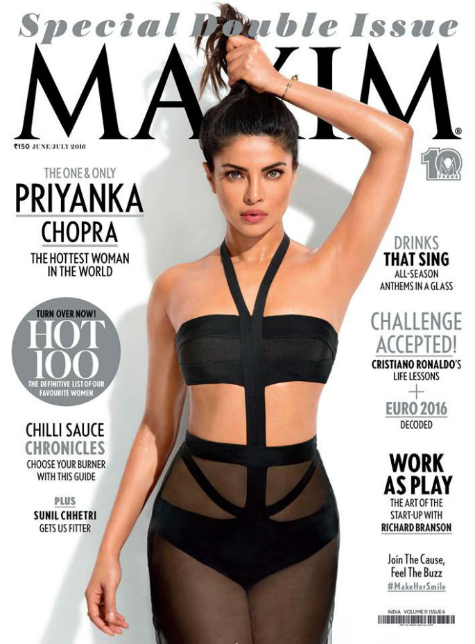Priyanka Chopra tops Maxim India Hot 100