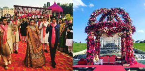 Indian couple celebrate Bollywood wedding in Vienna