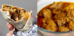 An Exotic Desi Fusion Burrito recipe