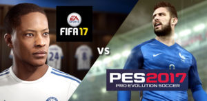 FIFA 17 vs Pro Evolution Soccer 2017