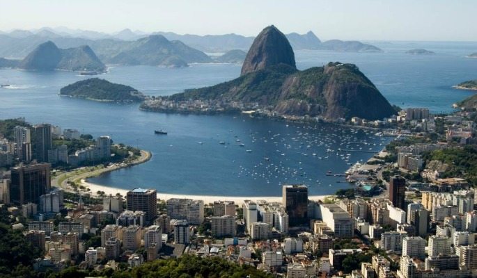 Rio Coastline 2016 Olympics