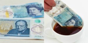 How is the new British £5 note Different?