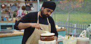 Rav bids Goodbye to Great British Bake Off