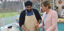 Rav creates Desi Fusion bread in Great British Bake Off