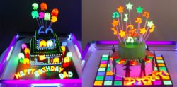 Indian Bakery Makes Glow in the Dark Cakes