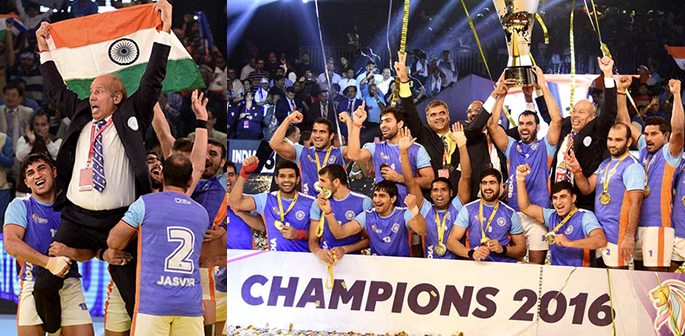 India beat Iran to win Kabaddi World Cup 2016