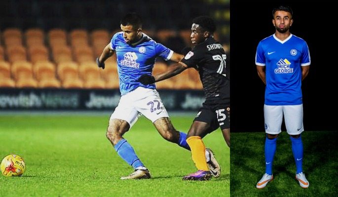 Adil Nabi of Peterborough United will be looking to score goals for his new club