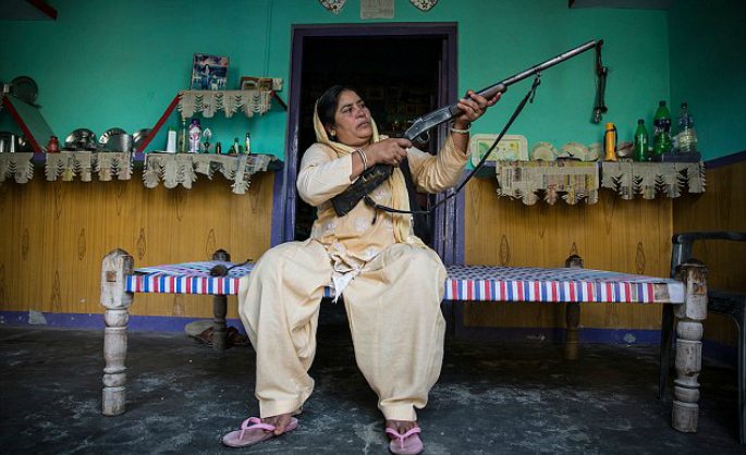 Indian ‘Aunt with a Gun’ protects Girls from