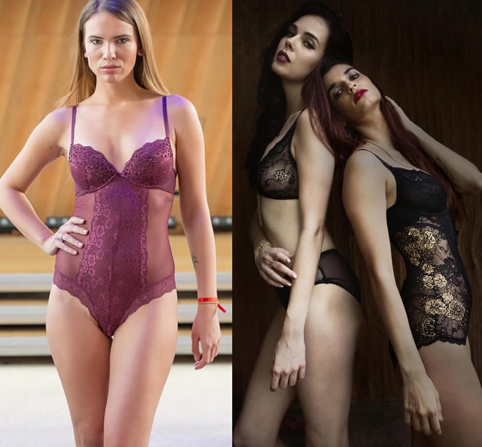 Indian designer showcases new Lingerie collection at Eiffel Tower