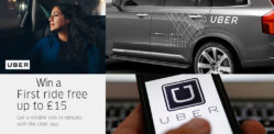 Win Free UBER Taxi Ride worth up to £15