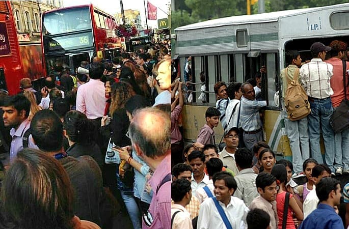Are UK Buses becoming overcrowded like South Asia?