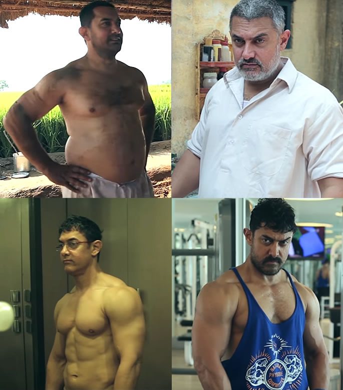 Aamir Khan goes from 'Fat to Fit' in Transformation for Dangal