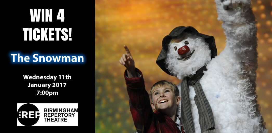 Win Tickets to see The Snowman at The REP in Birmingham