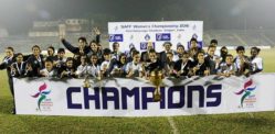 Indian Women’s Football Team Wins SAFF Championship Title