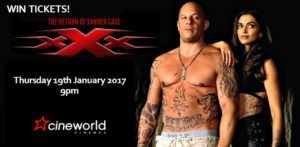 Win Tickets to see xXx: Return of Xander Cage