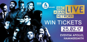 Win Tickets for BBC Asian Network Live 2017