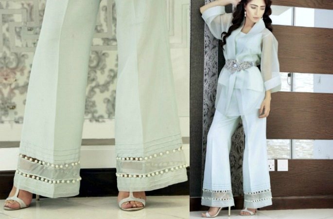Embroidered Bootcut Trousers are Stylish, Flared & Classy