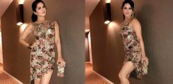 Sunny Leone stuns in Very Sexy sequined Rocky Star dress