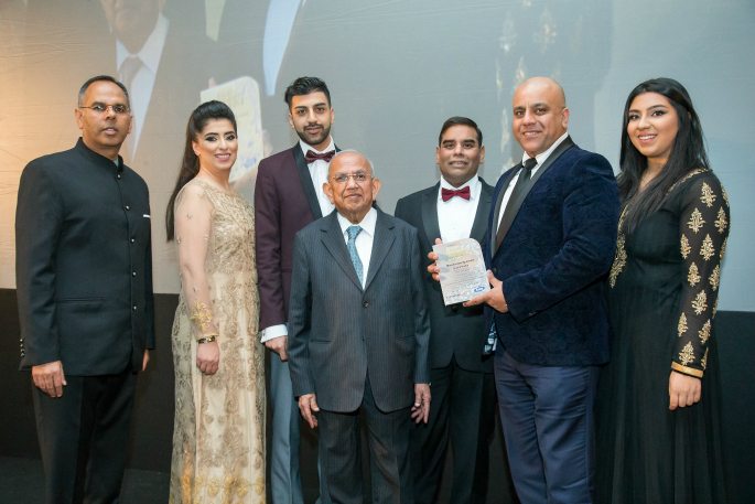 Winners of the Asian Business Awards Midlands 2017