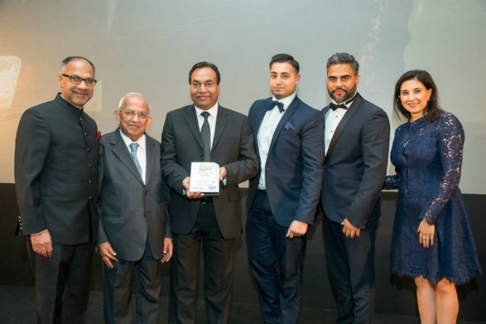 Winners of the Asian Business Awards Midlands 2017