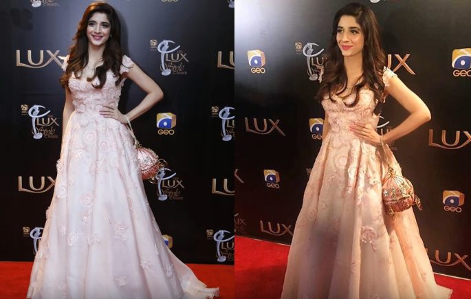 Mawra Hocane Stuns in Pink Fairy Tale Gown at Lux Style Awards 2017