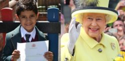 4-year-old Birthday Boy receives reply from the Queen