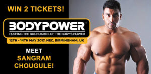 Win Tickets for BodyPower Expo and Train with Sangram Chougule