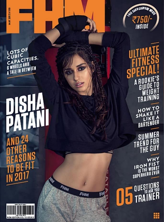 Disha Patani is Hot and Cool for FHM India Shoot