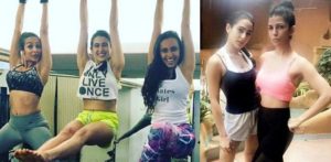 Sara Ali Khan hits the Gym with Malaika Arora for Bollywood Debut