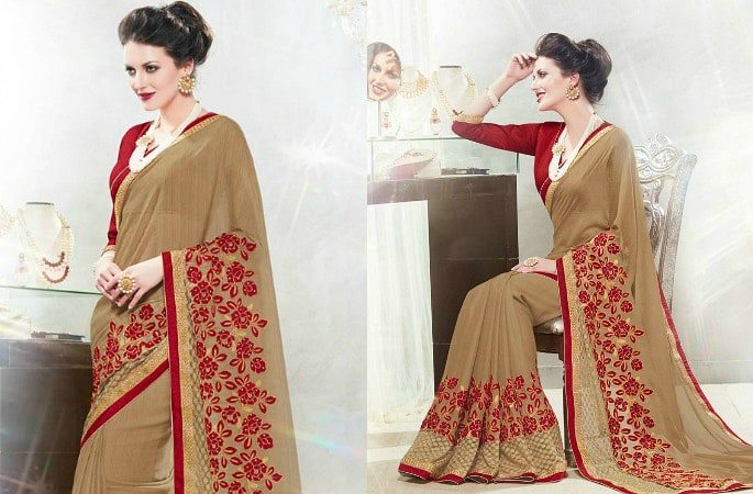 The Fashionable Style of Starlet Sarees - Image 1