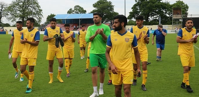 Panjab FA shows its Valour and Skill against England C